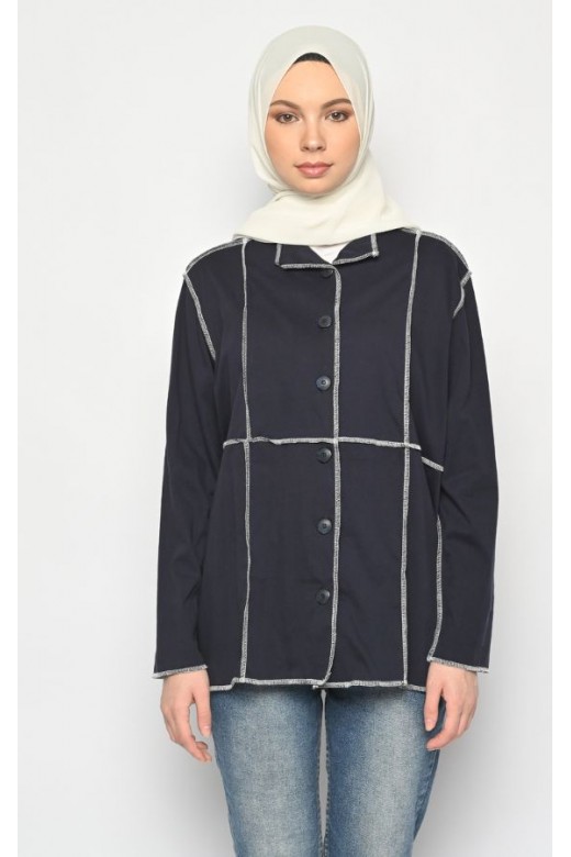 Mamora Blouse Navy